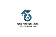 Science School Logo Template