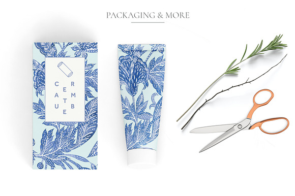Luxury Batik, Watercolor Set! in Patterns - product preview 2