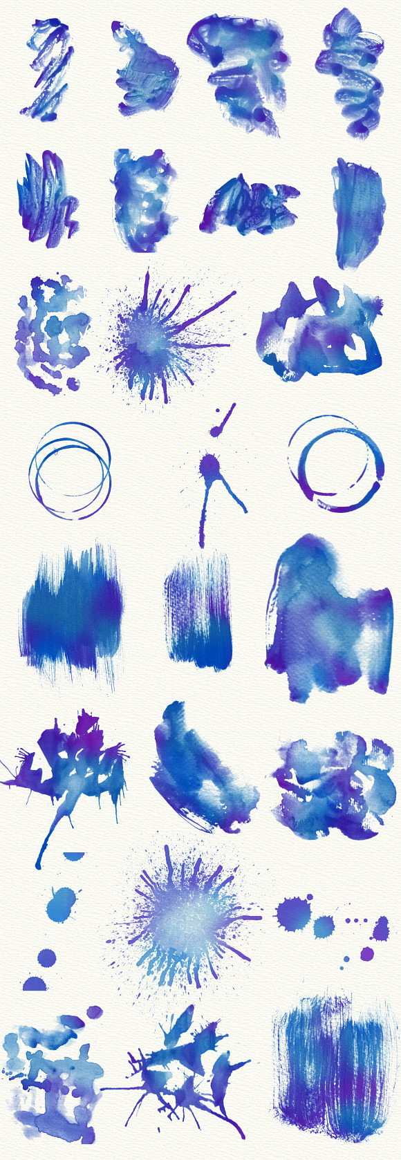 143 Watercolor Brushes in Photoshop Brushes - product preview 2