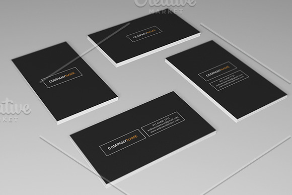Simple & Clean Business Card in Business Card Templates - product preview 4
