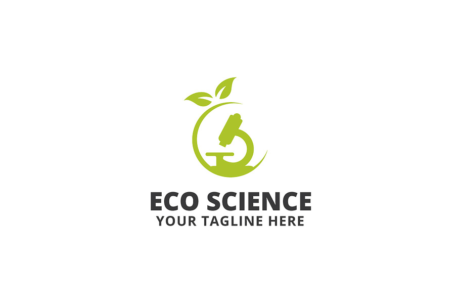 Eco Science Logo Template in Logo Templates - product preview 8