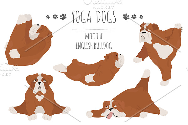 Yoga dogs collection (vol.1)