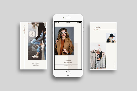 Stylish Instagram Stories in Instagram Templates - product preview 2