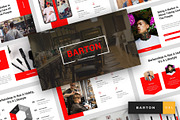 Barton - Barbershop Google Slides