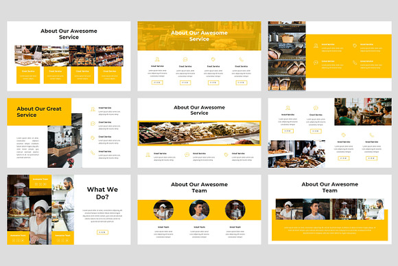 Marmara - Bakery Google Slides in Google Slides Templates - product preview 2