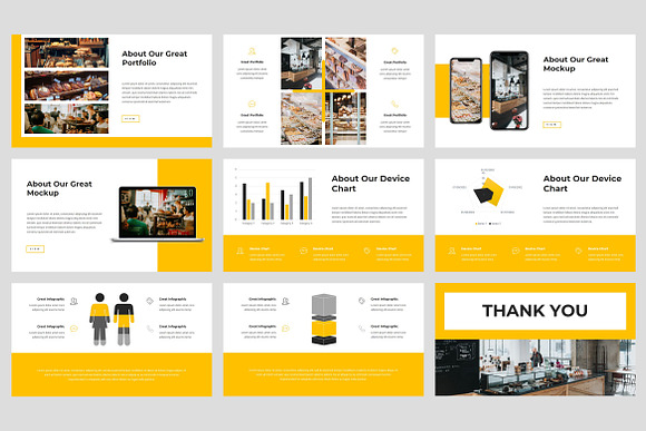 Marmara - Bakery Google Slides in Google Slides Templates - product preview 4
