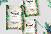 Tropical Day PSD Flyer Template