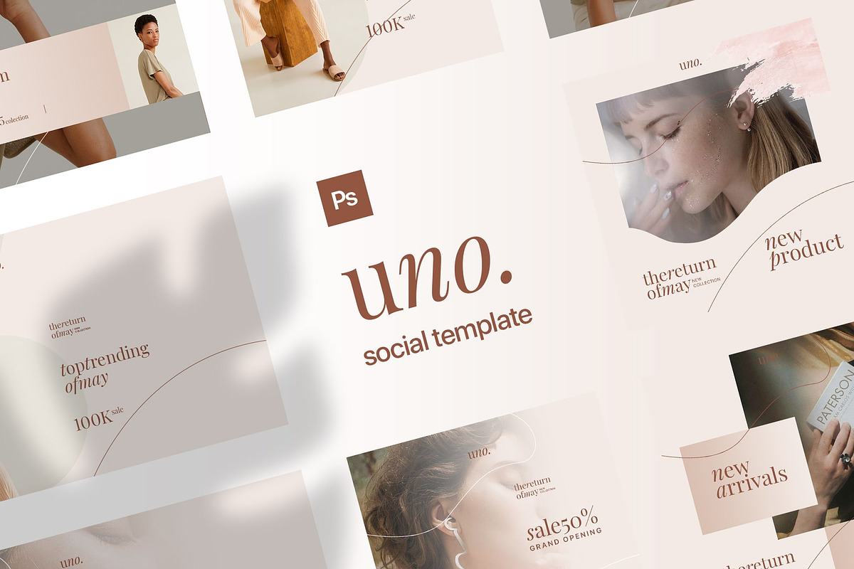 Uno Social Media Templates in Social Media Templates - product preview 8