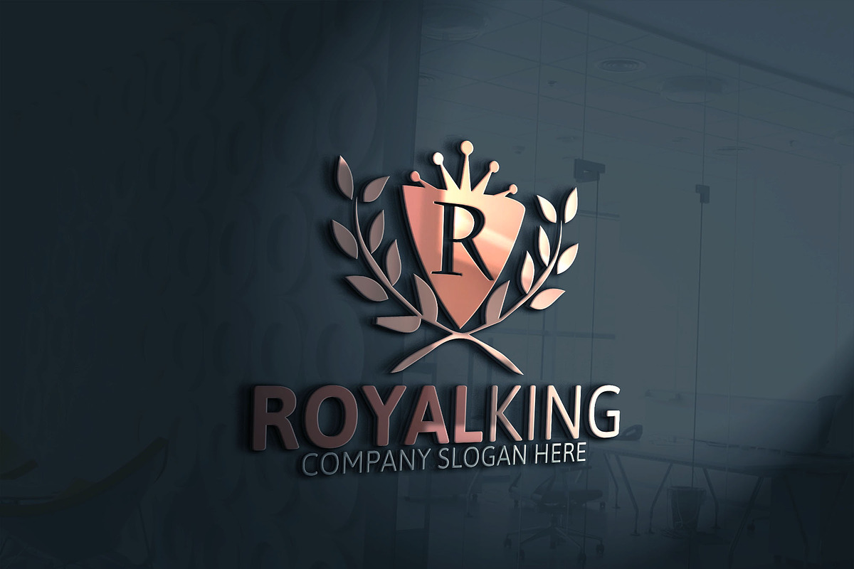 Royal King Logo | Creative Logo Templates ~ Creative Market