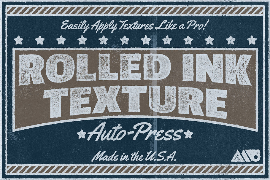 Rolled Ink Texture Auto-Press in Photoshop Layer Styles - product preview 8