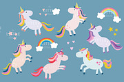 Unicorns clip art
