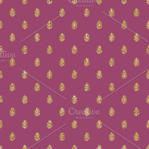 Magenta Glitter Digital Papers in Patterns - product preview 2