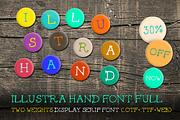 [30% off] Illustra Hand Font