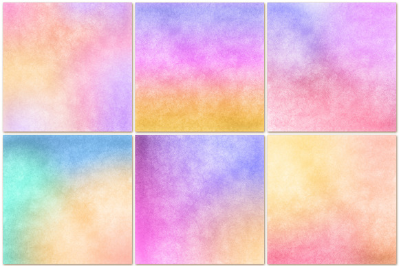 12 Rainbow pastel textures in Textures - product preview 2