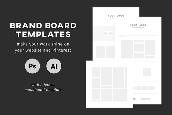 Brand Board Template Bundle in Presentation Templates - product preview 2