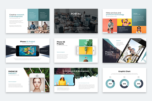 Portal Modern Powerpoint Template in PowerPoint Templates - product preview 16