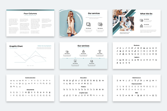 Portal Modern Powerpoint Template in PowerPoint Templates - product preview 19