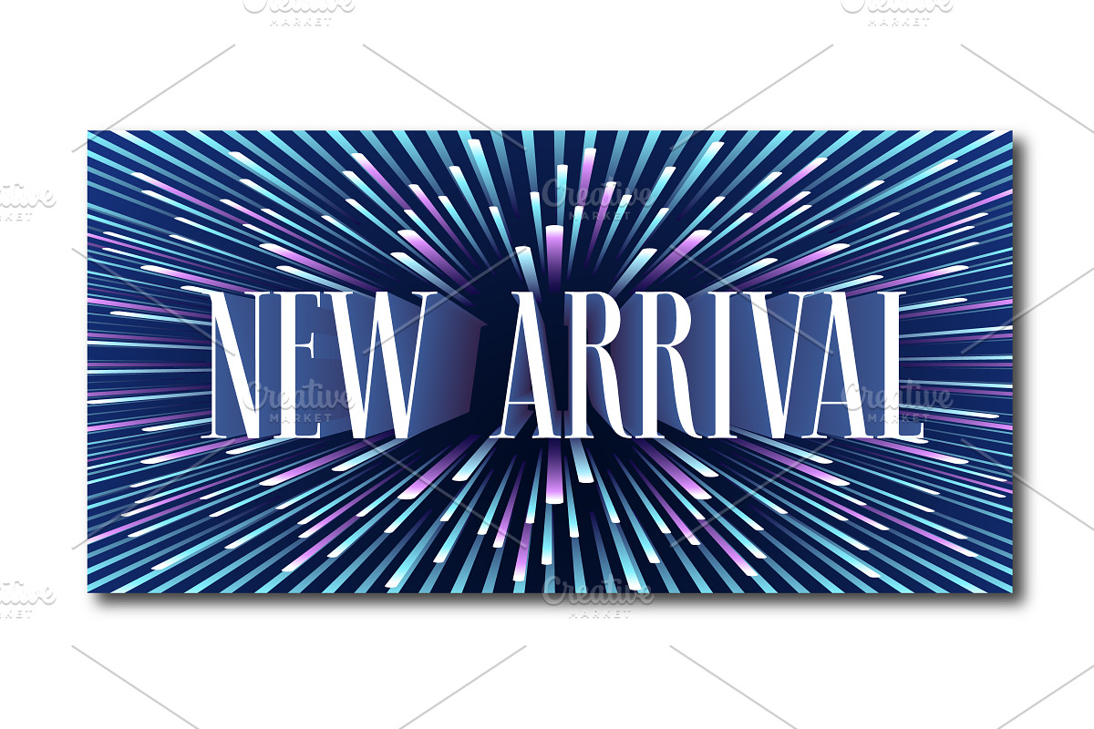 New arrival vector illustration in Illustrations - product preview 8