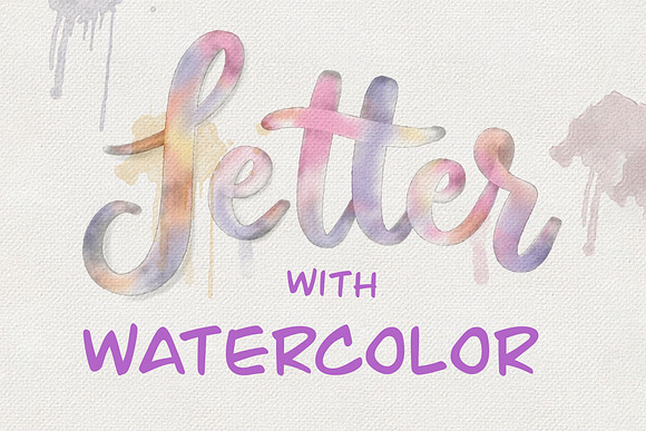 Watercolor Pack for Procreate in Photoshop Brushes - product preview 9