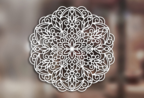 Romantic Mandalas Collection. in Logo Templates - product preview 3