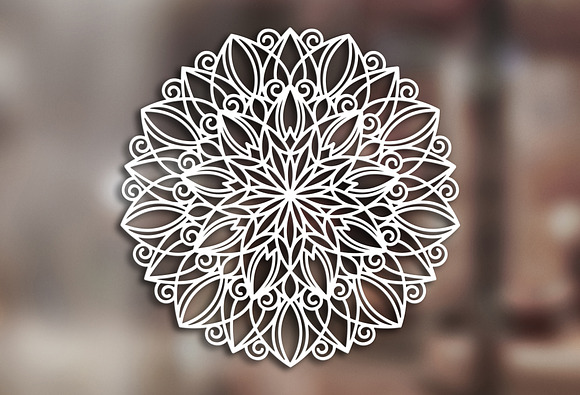 Romantic Mandalas Collection. in Logo Templates - product preview 5