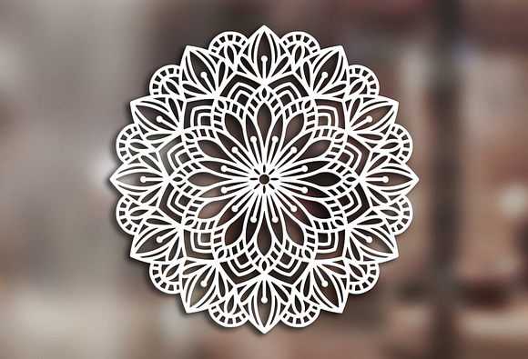 Romantic Mandalas Collection. in Logo Templates - product preview 6