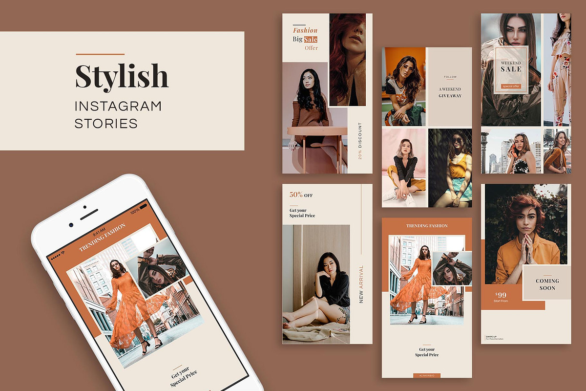 Instagram Stories Kit in Instagram Templates - product preview 8