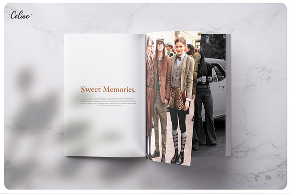 CLASS Past Memories Magazine in Magazine Templates - product preview 1