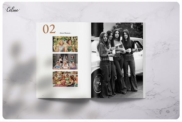 CLASS Past Memories Magazine in Magazine Templates - product preview 2