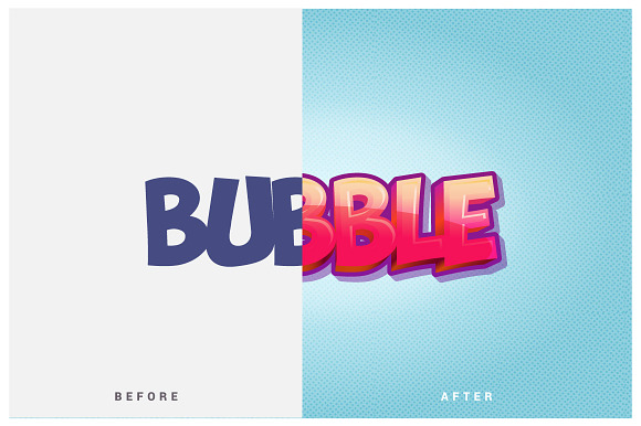 Comic and Cartoon Text Effects Vol.2 in Add-Ons - product preview 1