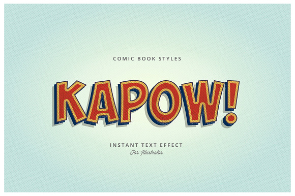 Comic and Cartoon Text Effects Vol.2 in Add-Ons - product preview 2