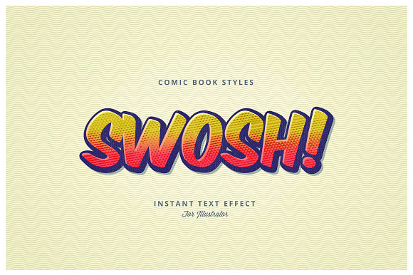 Comic and Cartoon Text Effects Vol.2 in Add-Ons - product preview 3