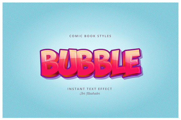 Comic and Cartoon Text Effects Vol.2 in Add-Ons - product preview 5