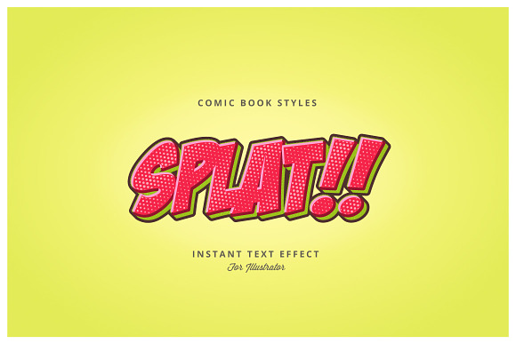 Comic and Cartoon Text Effects Vol.2 in Add-Ons - product preview 6