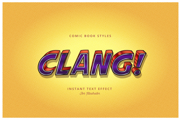 Comic and Cartoon Text Effects Vol.2 in Add-Ons - product preview 7