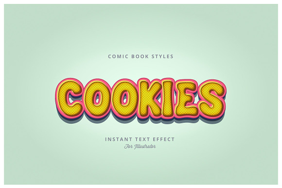 Comic and Cartoon Text Effects Vol.2 in Add-Ons - product preview 9