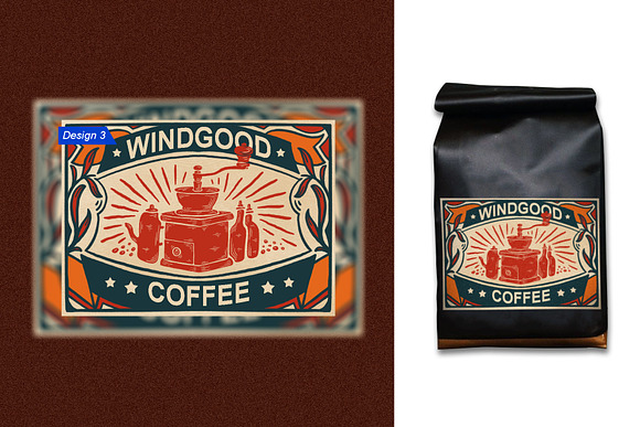 Vintage Logo Coffee Alternative in Logo Templates - product preview 2