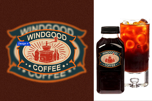 Vintage Logo Coffee Alternative in Logo Templates - product preview 3
