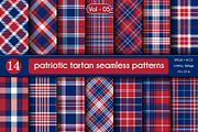 Patriotic Tartan Plaid. Vol - 05