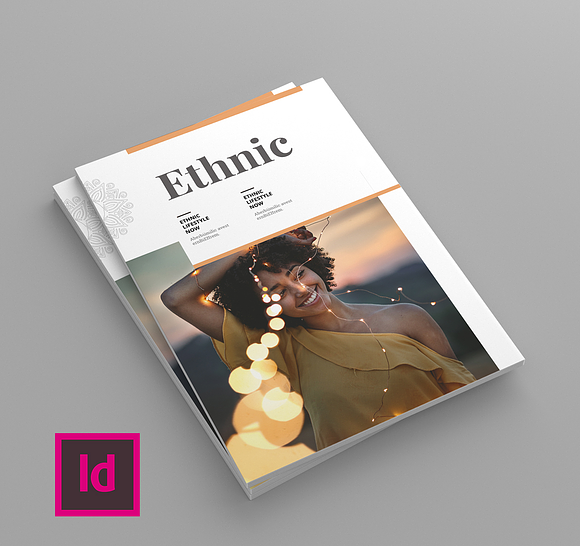 Ethnic - Magazine Template in Magazine Templates - product preview 1
