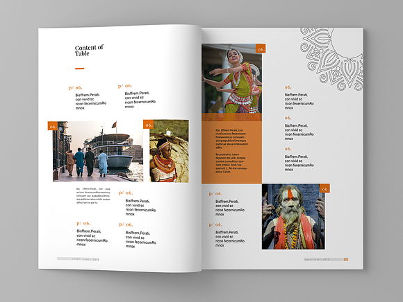 Ethnic - Magazine Template in Magazine Templates - product preview 2