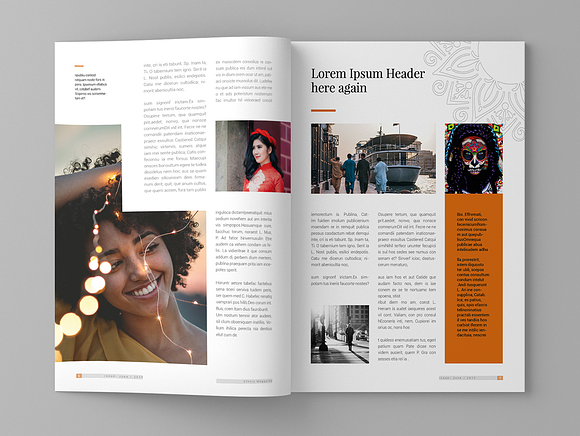 Ethnic - Magazine Template in Magazine Templates - product preview 4