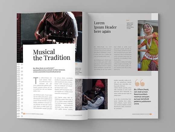 Ethnic - Magazine Template in Magazine Templates - product preview 5