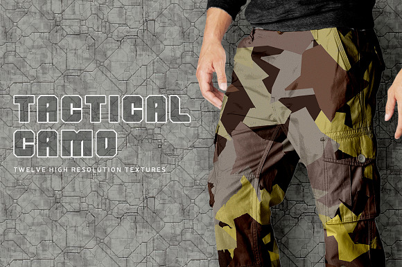 Tactical Camo in Textures - product preview 1
