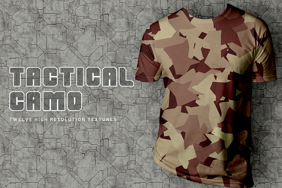 Tactical Camo in Textures - product preview 3