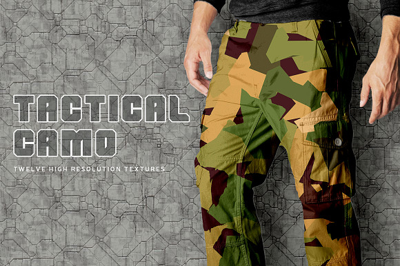Tactical Camo in Textures - product preview 4