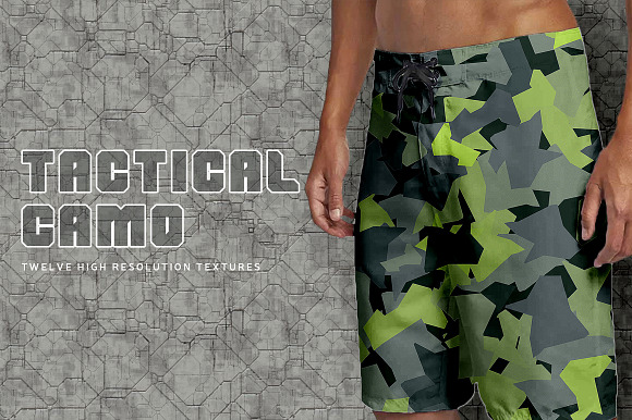 Tactical Camo in Textures - product preview 11