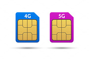 Sim cards 4g and 5g