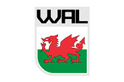 Flag of Wales icon