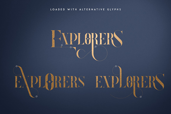Explorers - Serif font + Extras in Serif Fonts - product preview 7